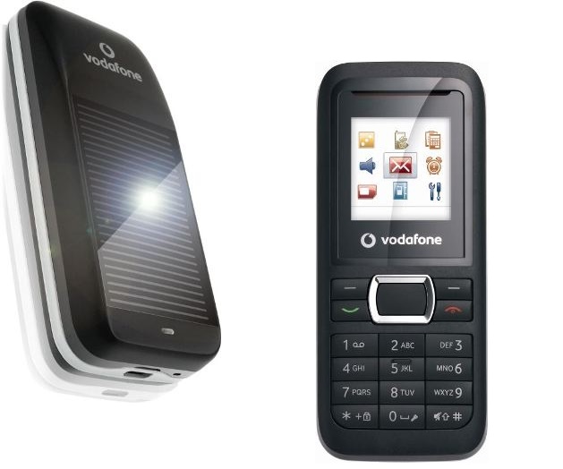 Il cellulare solare Vodafone 247 Solar