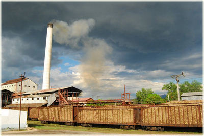 L'impianto a biomassa di Ciego de Avila durante i lavori di costruzione
