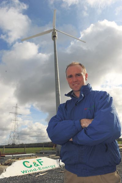 Sean Ganley, Sales and Marketing Manager per C&F Green Energy