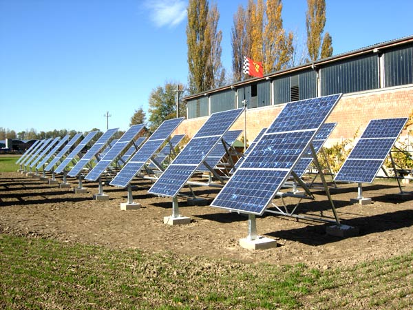 Campo fotovoltaico