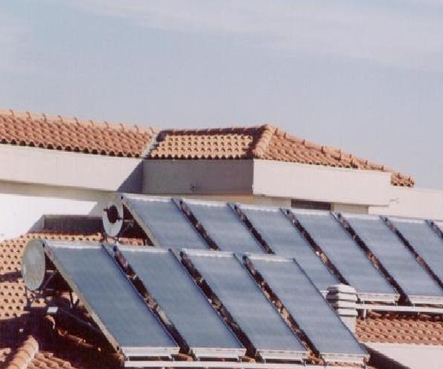Pannelli solari su tetto