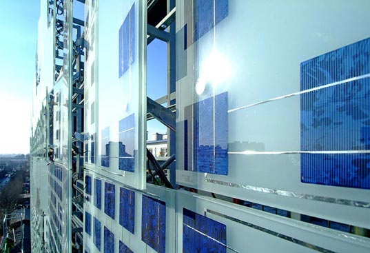 Finestre fotovoltaiche a Pechino, disegnate dall'architetto Simone Giostra