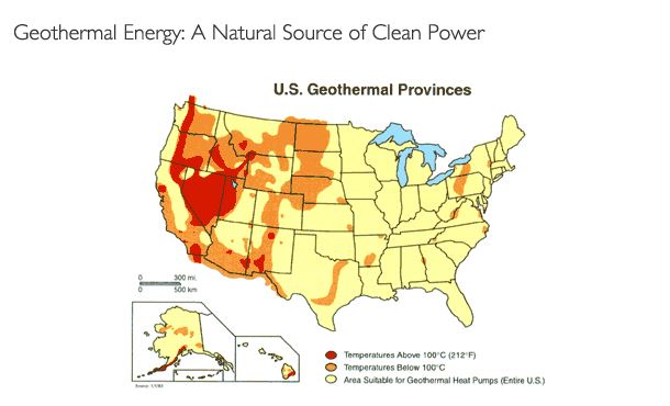 L'energia geotermica in Nevada