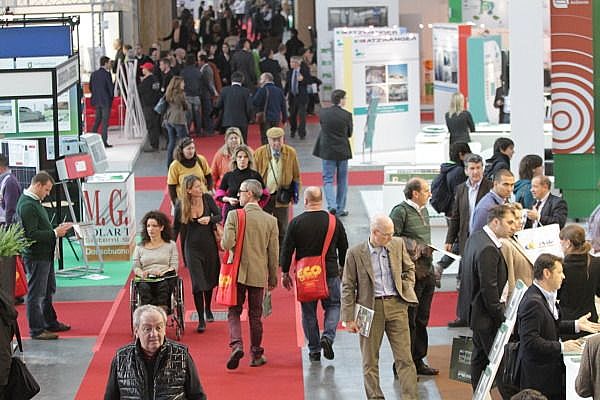 Panoramica dell'interno della fiera Key energy