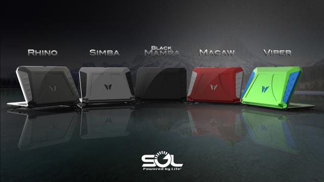 Notebook SOL in diversi colori