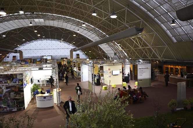 Panoramica della fiera Agriturismoinfiera dell'anno 2013