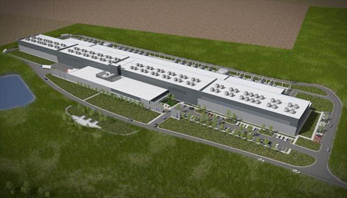 Un modello di quello che sar&agrave; il nuovo Facebook Data Center ad Altoona