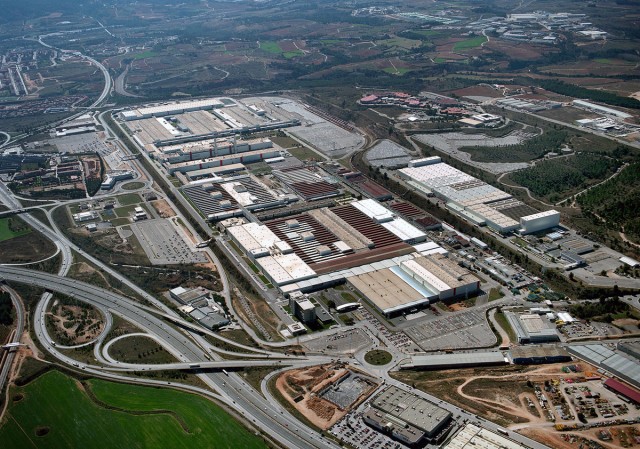 Lo stabilimento Seat di Martorell