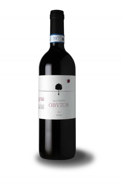 Bottiglia del nuovo vino Obvius