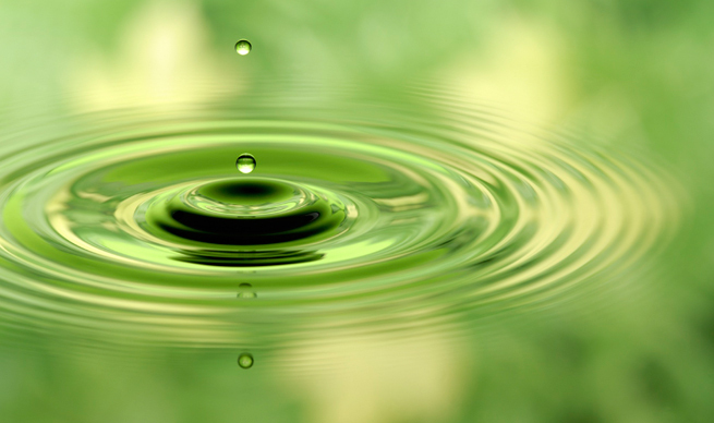 (l'energia di una goccia d'acqua)