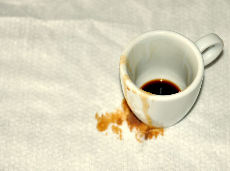 macchia di caff&egrave;