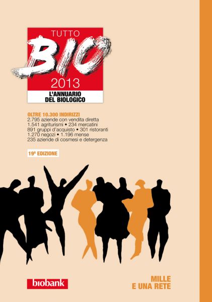 Copertina dell'annuario Tutto Bio 2013
