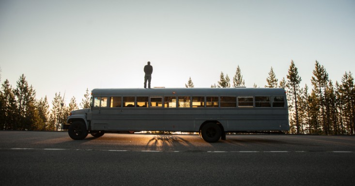 L'autobus acquistato da Hank Butitta