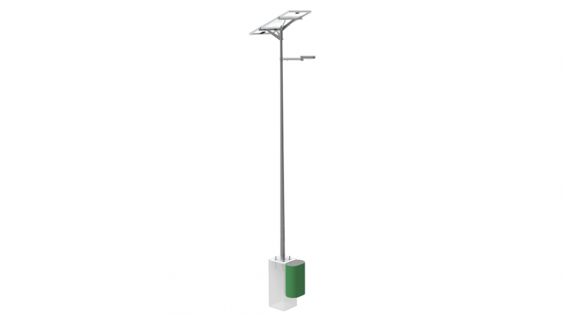 BISOL SSL-30, visione intera del lampione