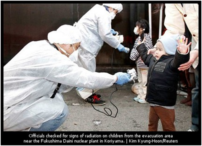 Una delle immagini simbolo del disastro nucleare Fukushima, dell'11 marzo 2011