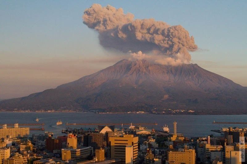 In Giappone, si contano circa 120 vulcani attivi
