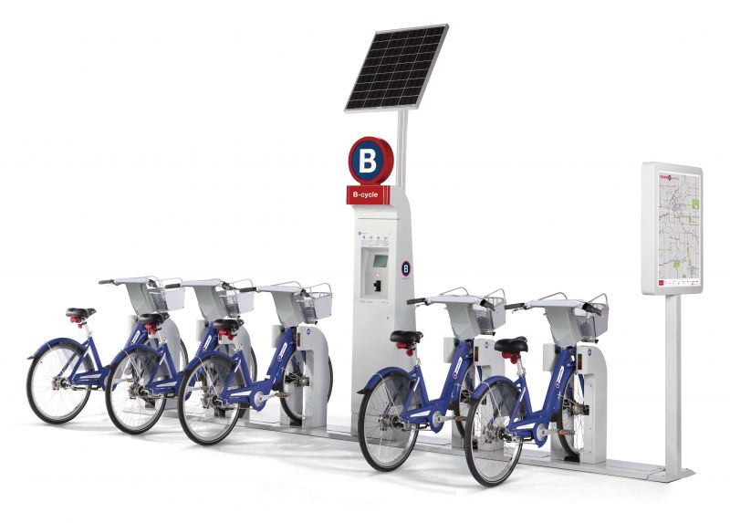 (Le nuove stazioni di Cagliari disporranno di pannello fotovoltaico per la ricarica delle bici