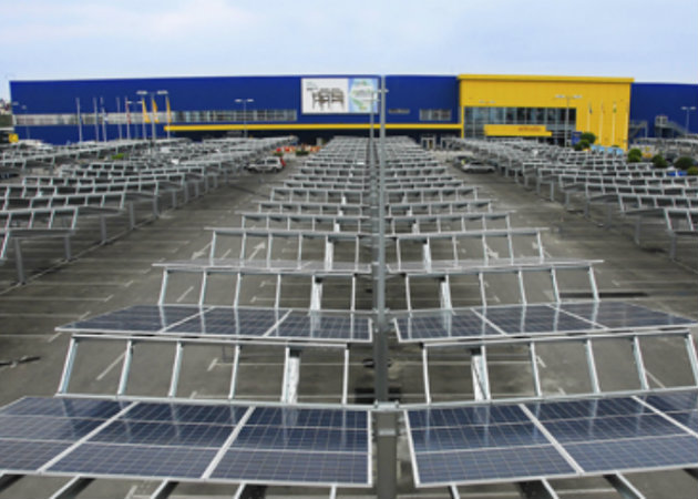 Impianto fotovoltaico Ikea a Malaga