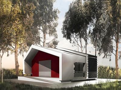 Prototipo di unit&agrave; abitativa del progetto Rhome