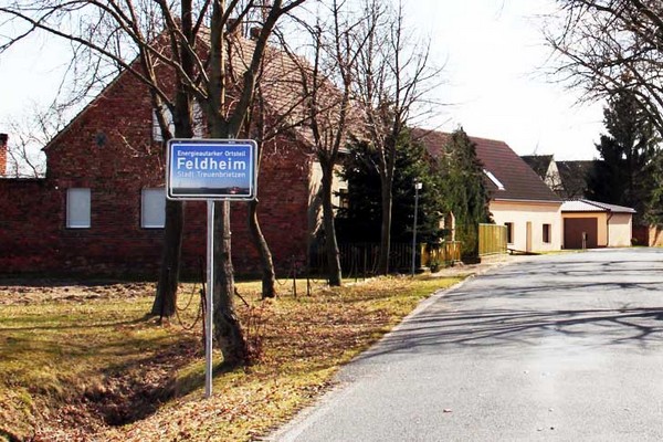 La frazione di Feldheim, a sud-est di Berlino, conta appena 150 abitanti