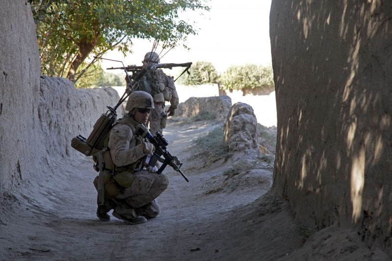 Marines durante le esercitazioni con il MAPS
