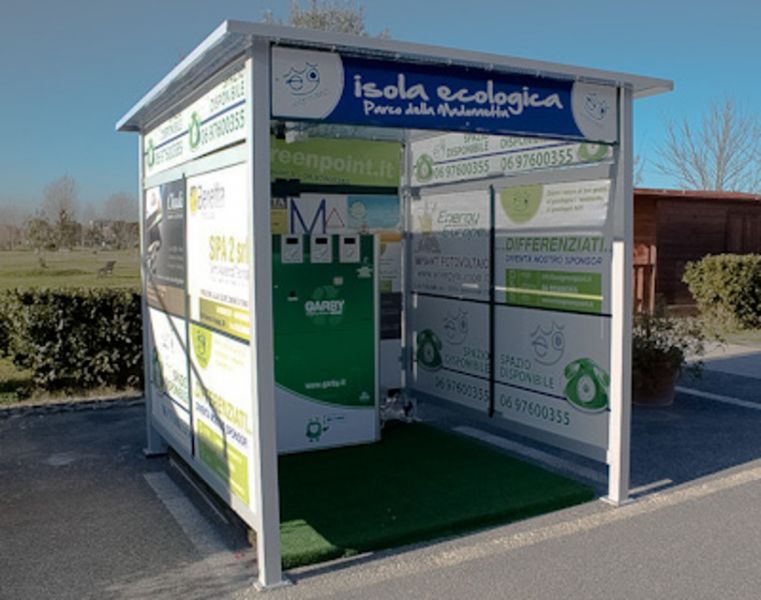 Il posizionamento dell'eco-compattatore