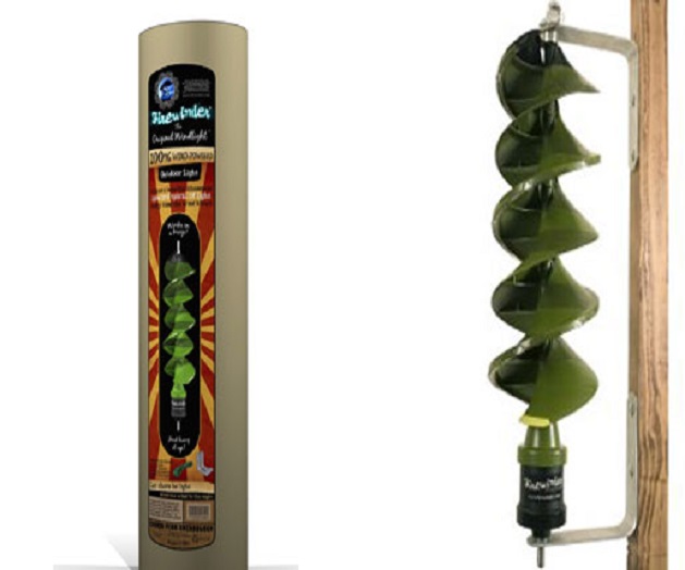 La lampada eolica Firewinder