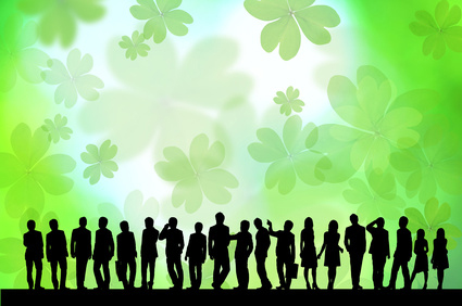il popolo europeo immerso nella green economy