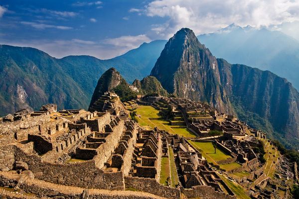 Il Machu Picchu e l'illuminazione del sole