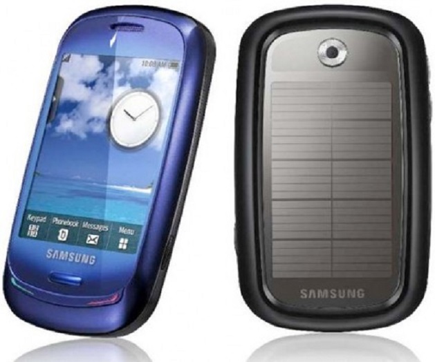 Il cellulare solare della Samsung