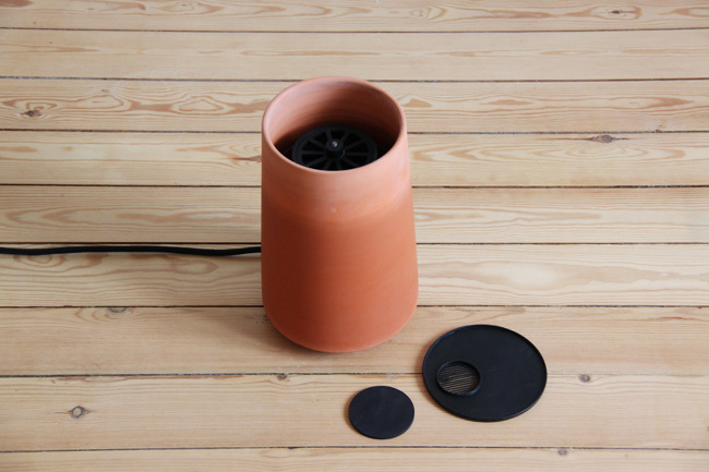 Dettaglio del vaso Cold Pot