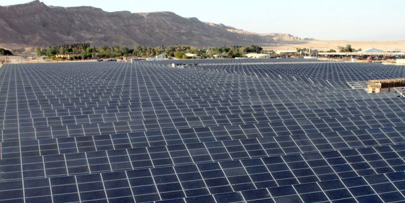 Il parco fotovoltaico di Ketura Sun in Israele Il parco fotovoltaico di Ketura Sun in Israele