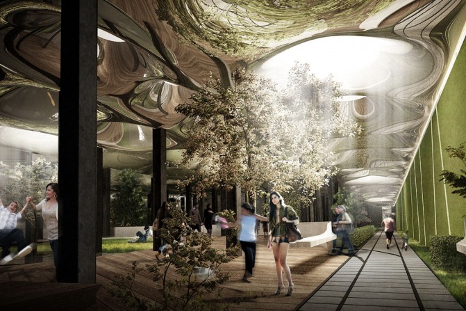 Lowline, un'immagine del progetto
