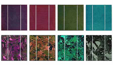 EnergyGlass_Vetro fotovoltaico_Esempi di personalizzazione di finiture e colori EnergyGlass_Vetro fotovoltaico_Esempi di personalizzazione di finiture e colori