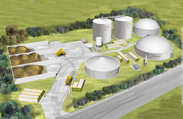 Impianto di biogas