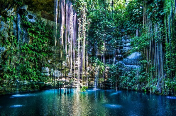 Cascata messicana Negli ultimi anni, sempre più comunità ecclesiastiche hanno mostrato interesse per le tematiche ambientali