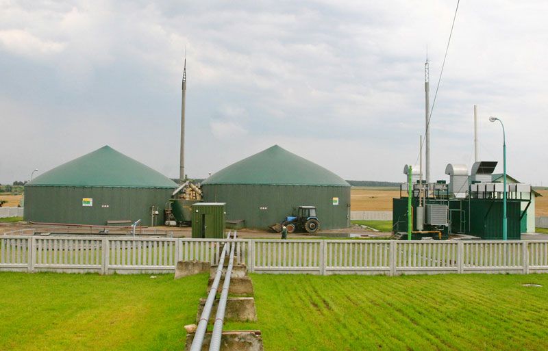 Impianto di produzione di biogas