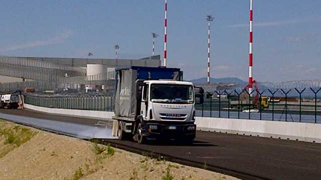 Distribuzione del Coverlite a Malpensa