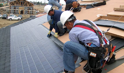 Tecnologia peel & stick solar_Pannelli fotovoltaici adesivi_Istallazione