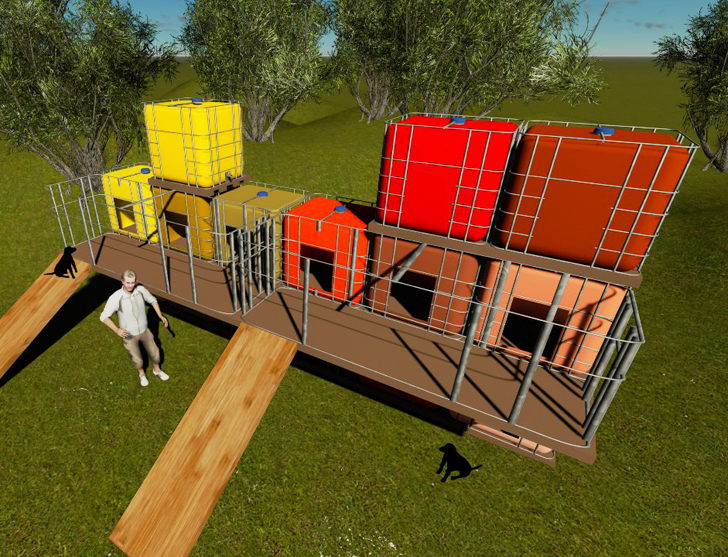 Ghetto2Garden, idea iniziale del rifugio