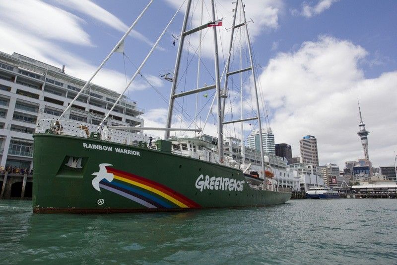 Rainbow Warrior e il suo tour stanno toccando alcuni dei principali porti italiani
