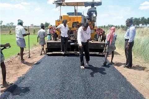 Realizzazione della strada