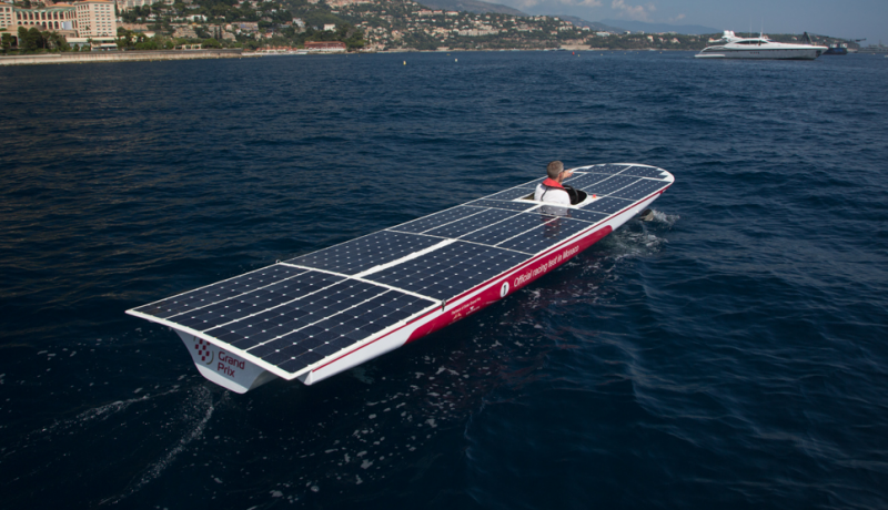 La Solar1 Monte-Carlo Cup coinvolge imbarcazioni ad energia solare