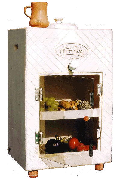 Mittcool, il frigo di argilla che funziona senza corrente