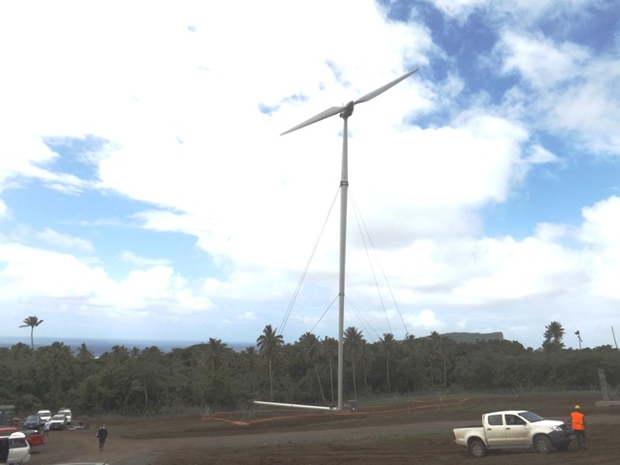 Parco eolico di Samoa. Progetto di energia eolica.