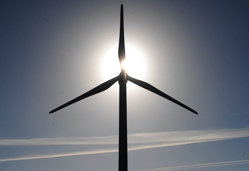 Turbine dell'impianto eolico