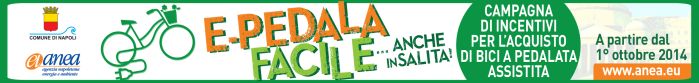 pedalare facile accade a Napoli