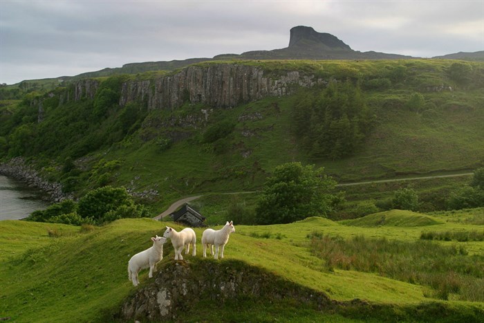 Il primo passo degli abitanti di Eigg verso l'indipendenza energetica &egrave; stata la colletta per acquistare l'isola dove abitano