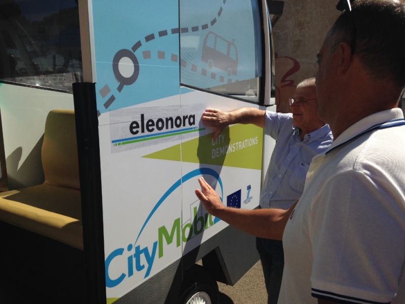 City Mobil2, battesimo dei minibus