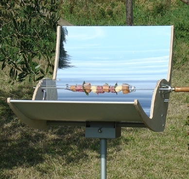 Biogri, barbecue ecologico ad energia solare